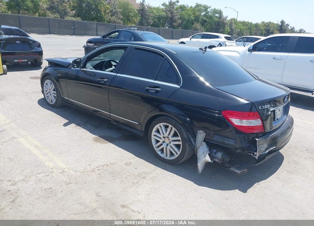 2009 MERCEDES-BENZ C 300 LUXURY/SPORT VIN: WDDGF54X29R054027