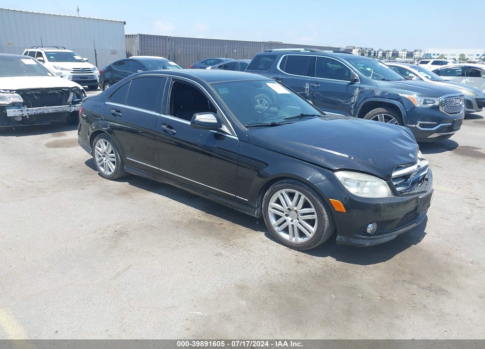 2009 MERCEDES-BENZ C 300 LUXURY/SPORT VIN: WDDGF54X29R054027
