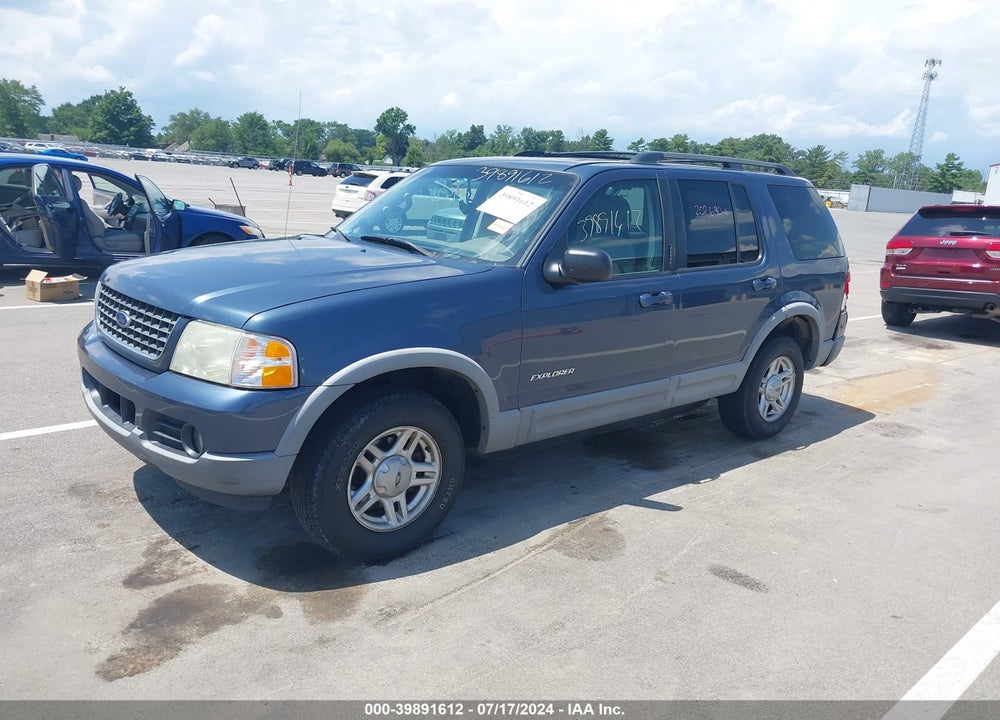 2002 FORD EXPLORER XLT VIN: 1FMZU73K62UD46806