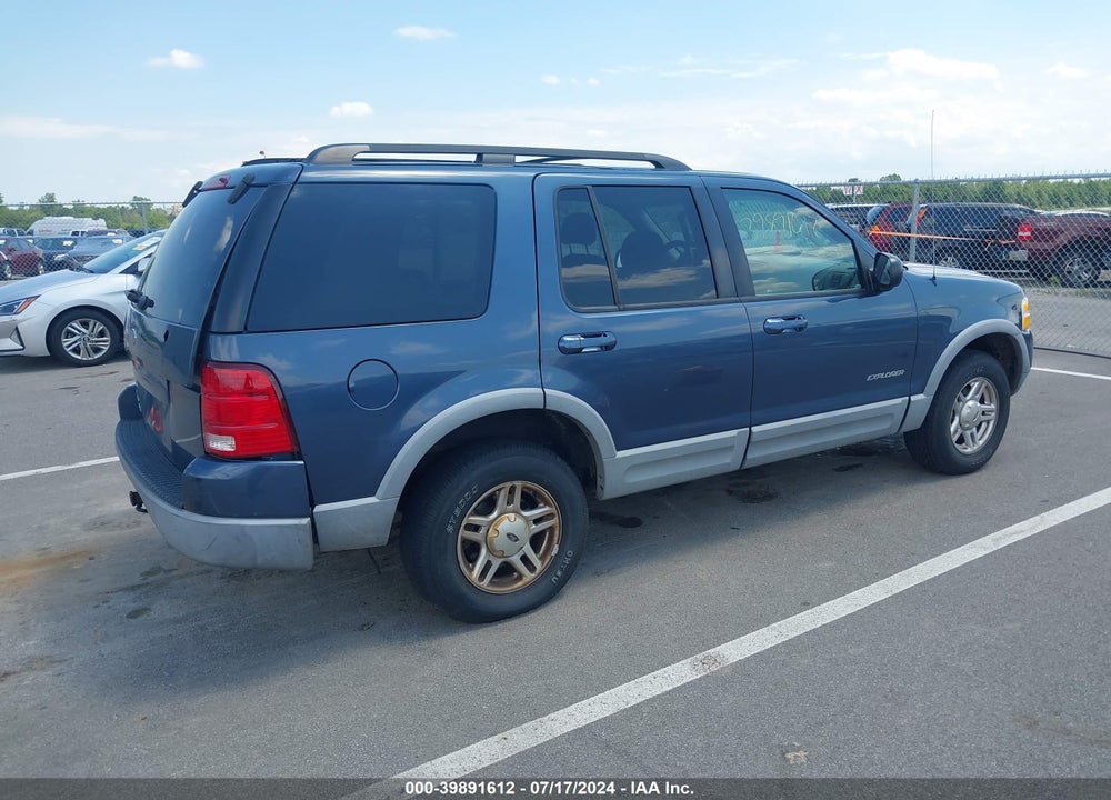 2002 FORD EXPLORER XLT VIN: 1FMZU73K62UD46806