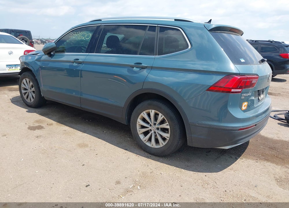 2019 VOLKSWAGEN TIGUAN 2.0T SE/2.0T SEL/2.0T SEL R-LINE/2.0T SEL R-LINE BLACK VIN: 3VV2B7AX7KM096332