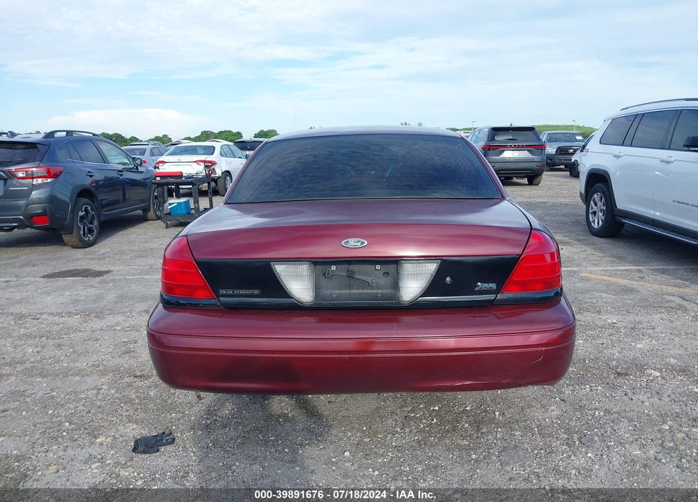 2008 FORD CROWN VICTORIA POLICE/POLICE INTERCEPTOR VIN: 2FAHP71V08X171285
