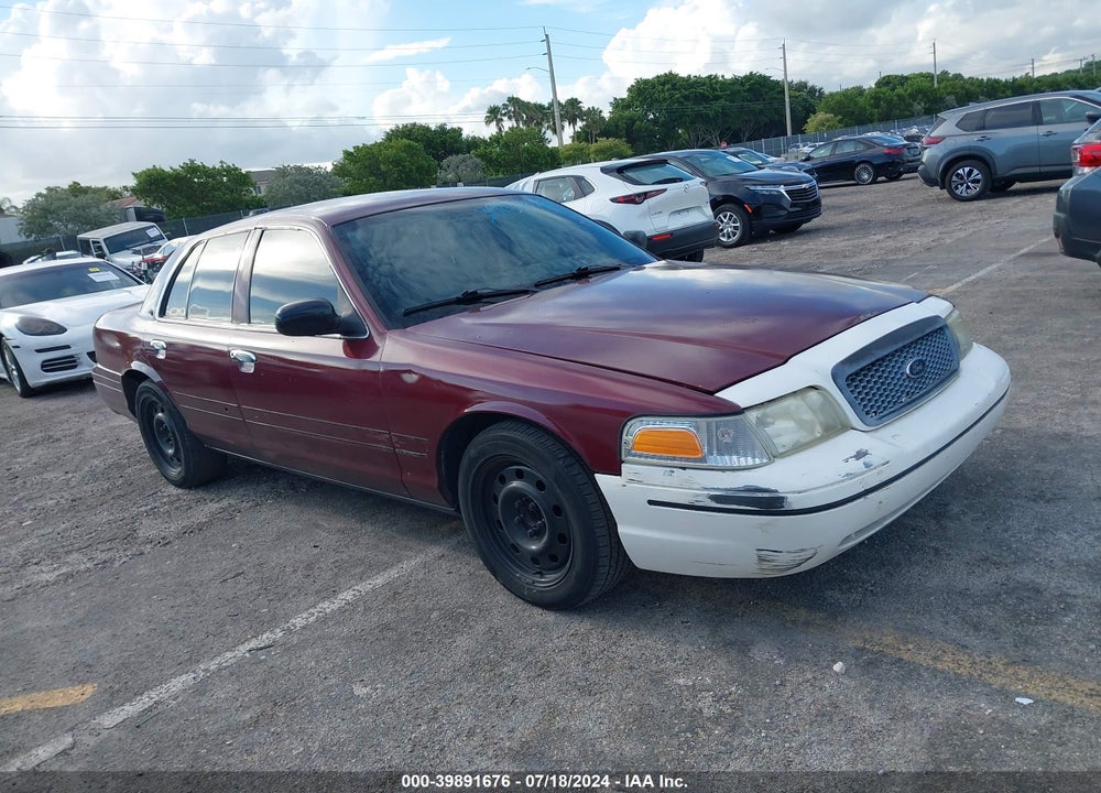 2008 FORD CROWN VICTORIA POLICE/POLICE INTERCEPTOR VIN: 2FAHP71V08X171285