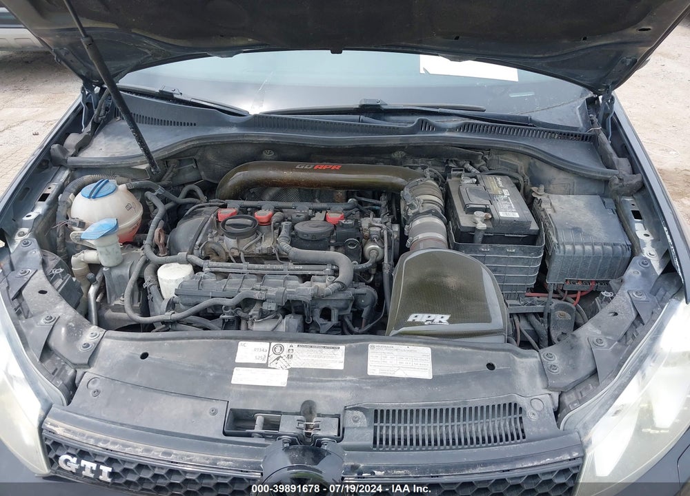 2013 VOLKSWAGEN GTI 4-DOOR VIN: WVWHV7AJ4DW040881