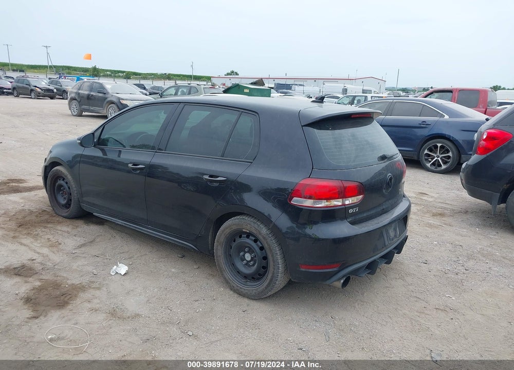 2013 VOLKSWAGEN GTI 4-DOOR VIN: WVWHV7AJ4DW040881