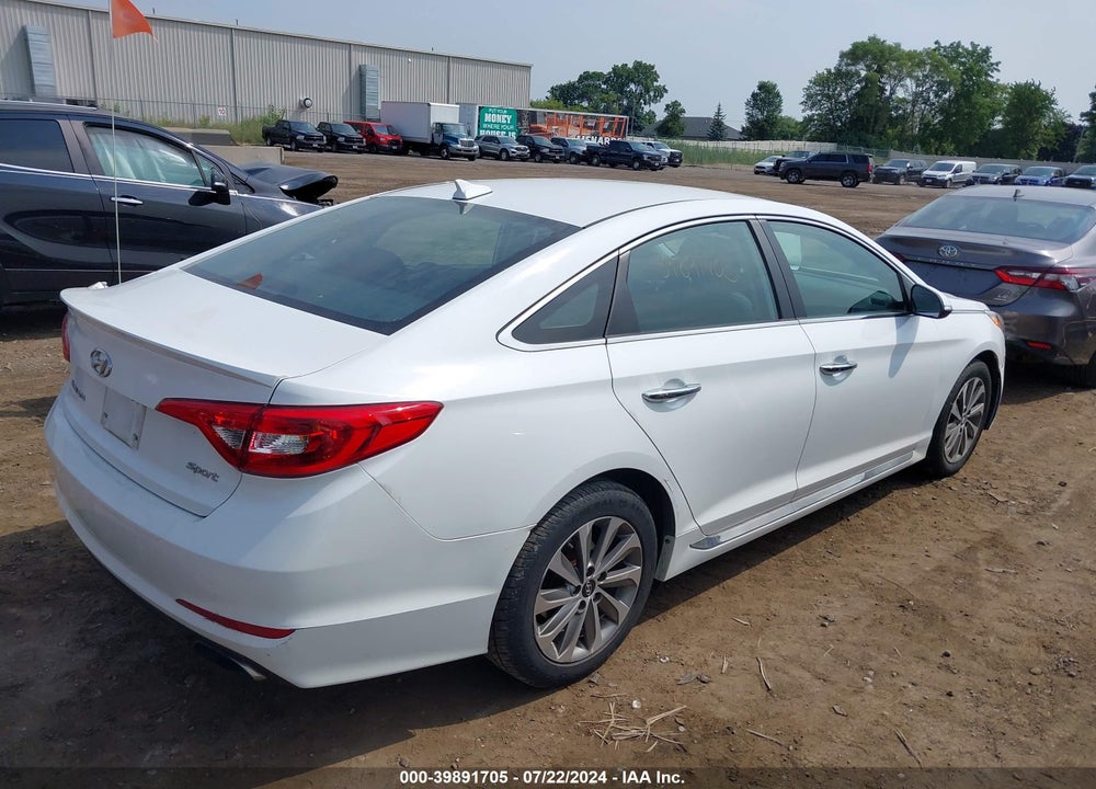 2016 HYUNDAI SONATA SPORT VIN: 5NPE34AF5GH315266