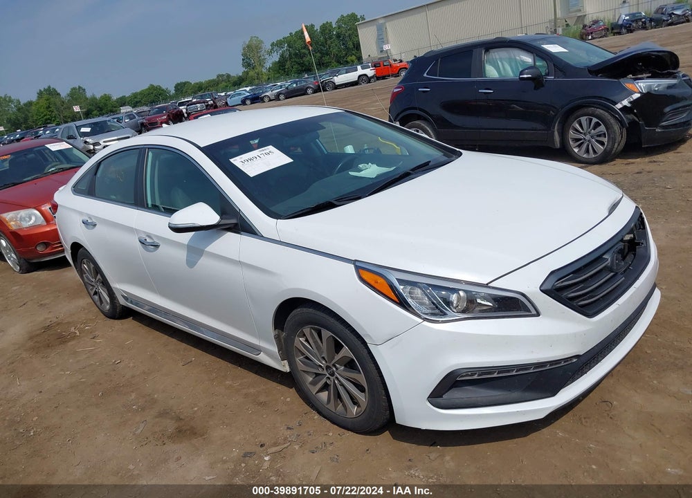 2016 HYUNDAI SONATA SPORT VIN: 5NPE34AF5GH315266