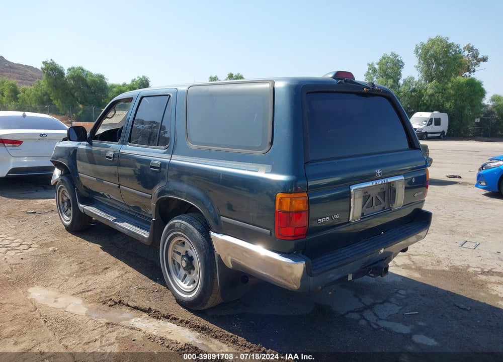 1995 TOYOTA 4RUNNER VN29 SR5 VIN: JT3VN29V9S0051053