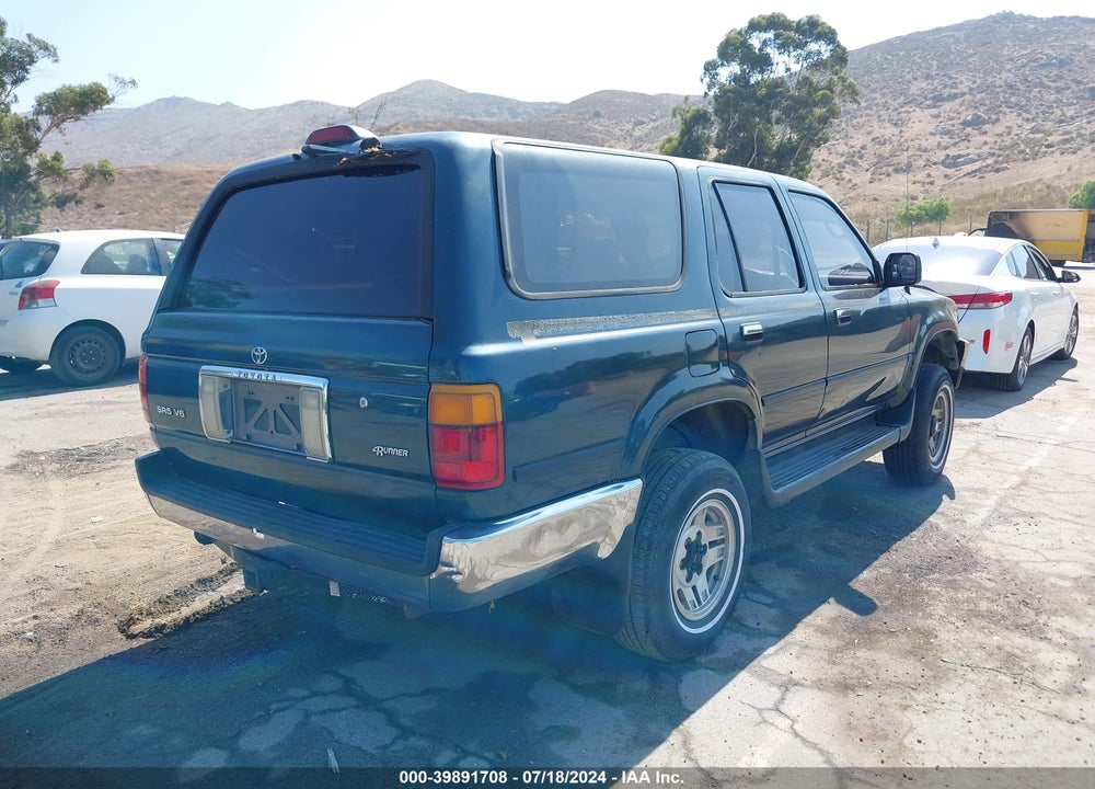 1995 TOYOTA 4RUNNER VN29 SR5 VIN: JT3VN29V9S0051053