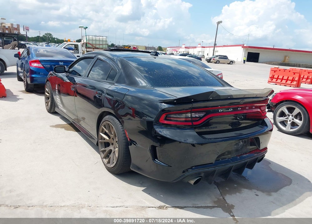 2018 DODGE CHARGER R/T SCAT PACK RWD VIN: 2C3CDXGJ3JH210392