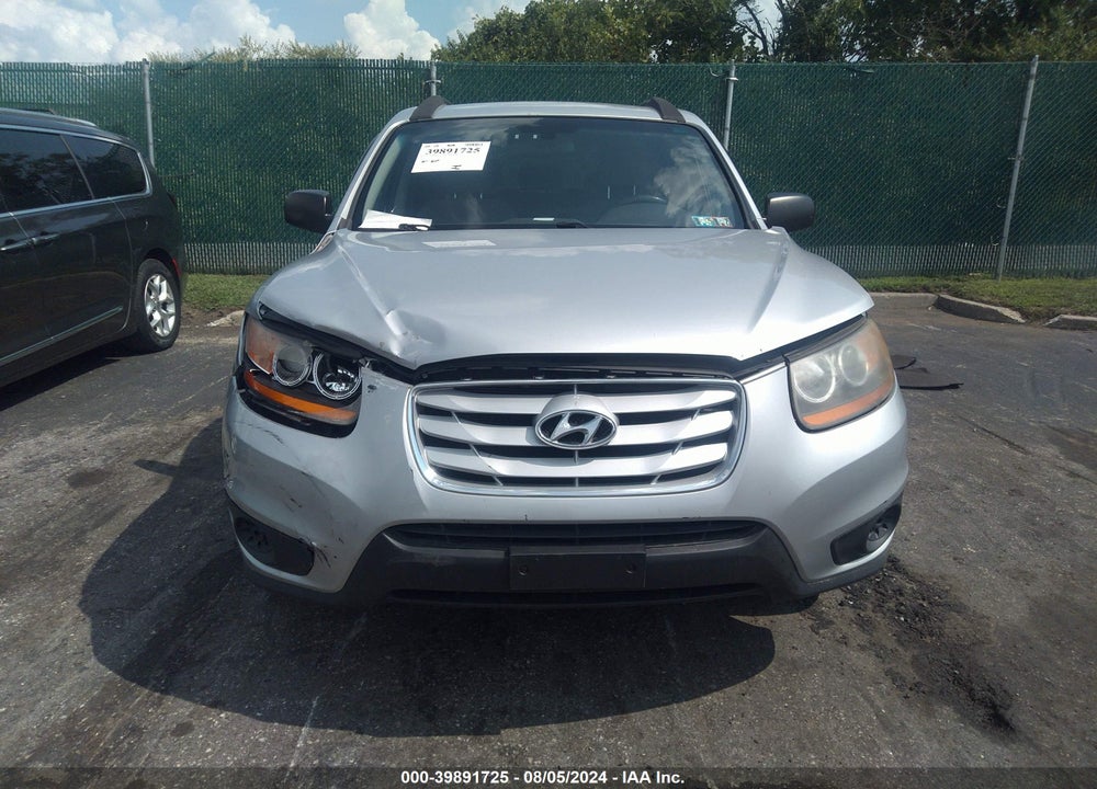2010 HYUNDAI SANTA FE GLS VIN: 5NMSG3ABXAH390709