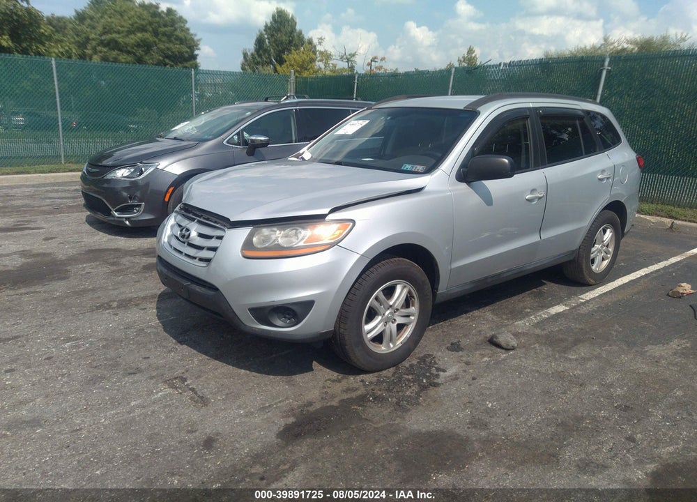 2010 HYUNDAI SANTA FE GLS VIN: 5NMSG3ABXAH390709