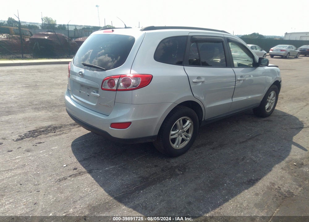 2010 HYUNDAI SANTA FE GLS VIN: 5NMSG3ABXAH390709