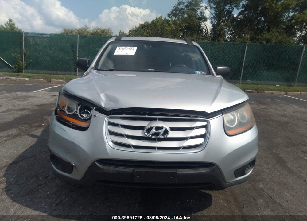 2010 HYUNDAI SANTA FE GLS VIN: 5NMSG3ABXAH390709