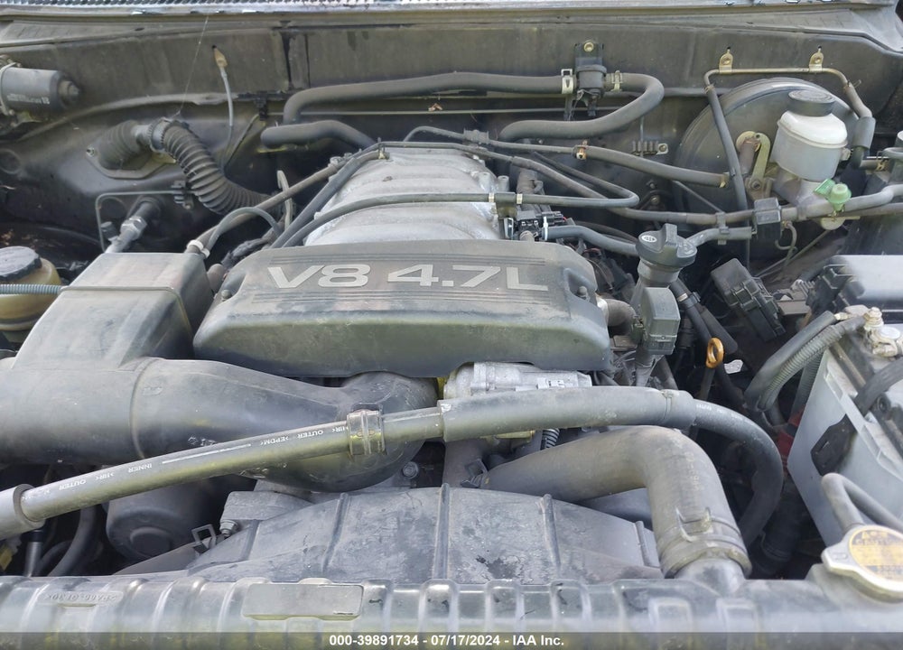 2000 TOYOTA TUNDRA SR5 V8 VIN: 5TBRT3413YS024295
