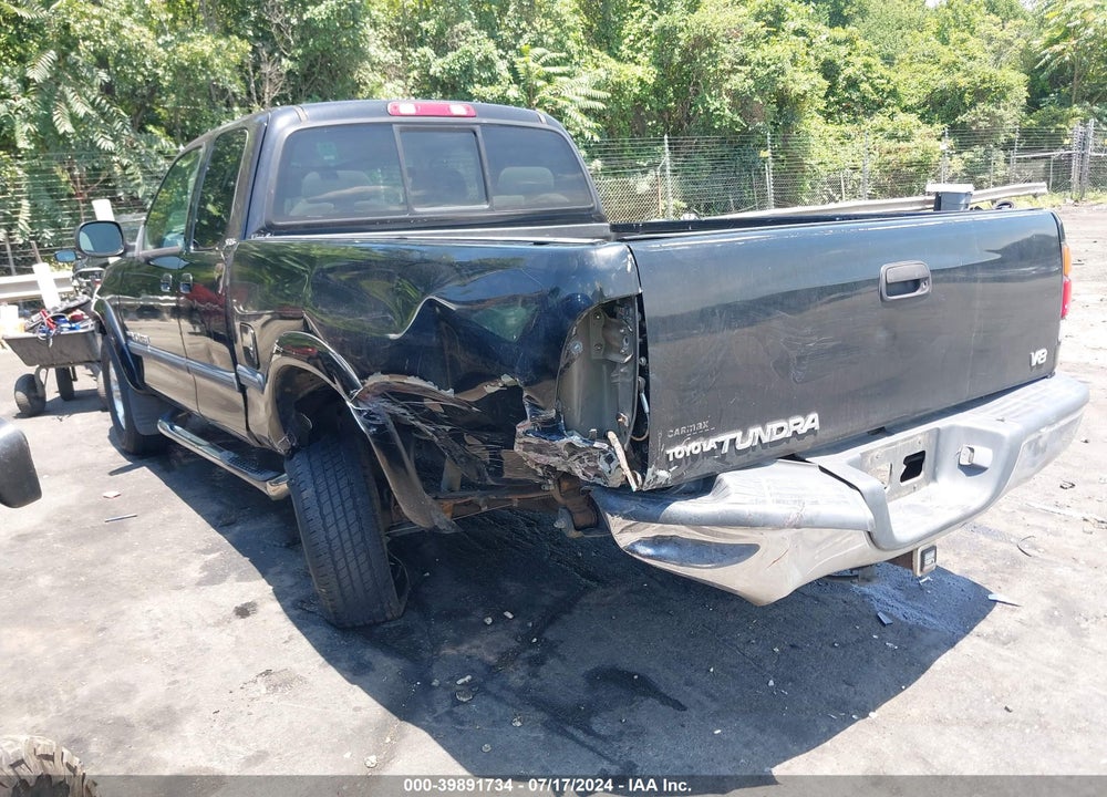 2000 TOYOTA TUNDRA SR5 V8 VIN: 5TBRT3413YS024295