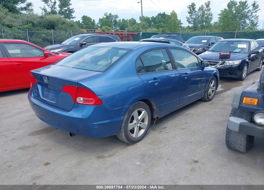 2006 HONDA CIVIC EX VIN: 1HGFA16886L020385