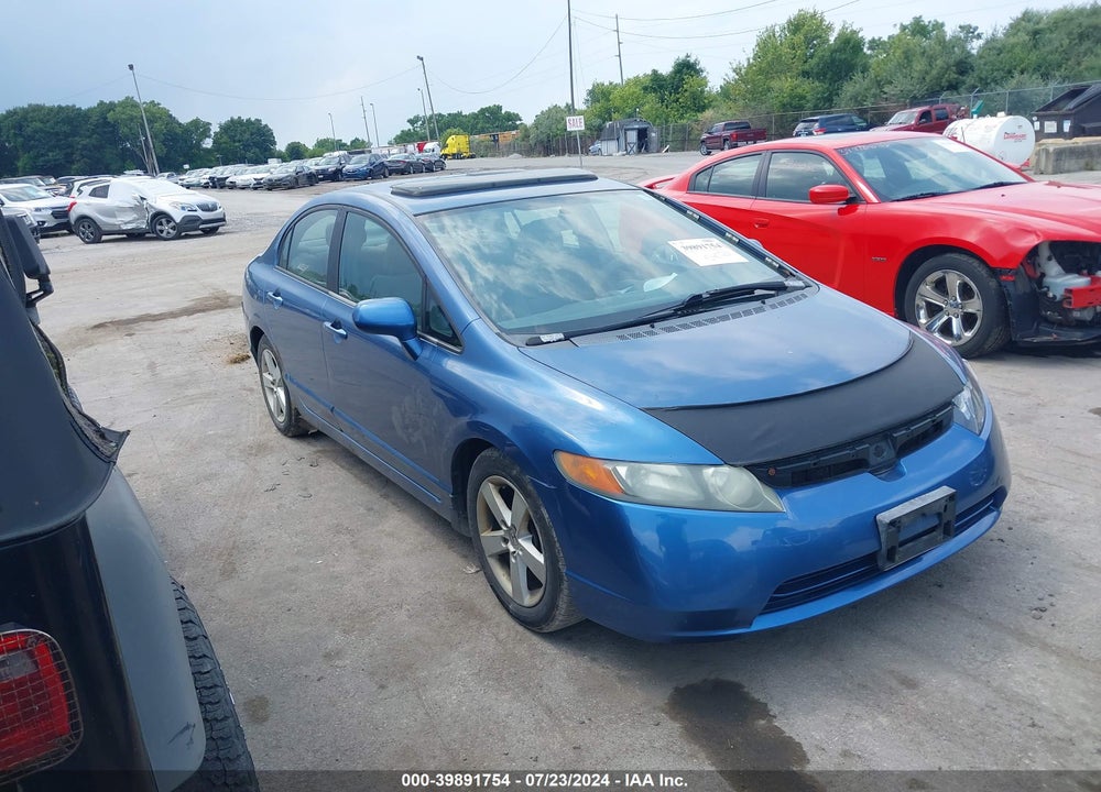 2006 HONDA CIVIC EX VIN: 1HGFA16886L020385