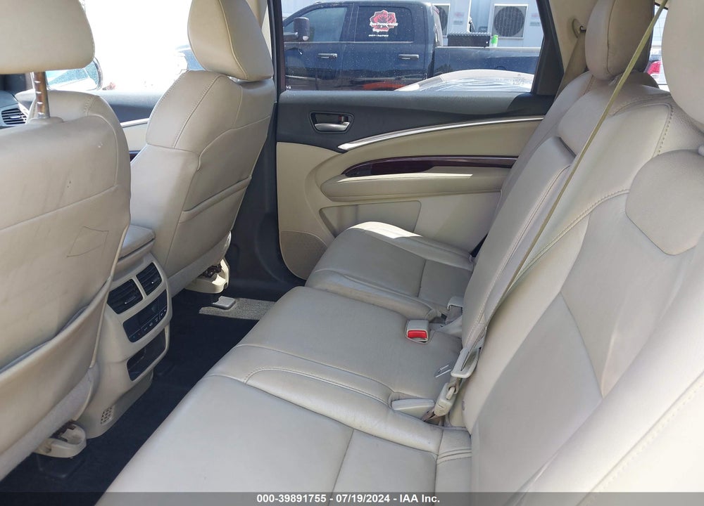 2014 ACURA MDX TECHNOLOGY PACKAGE VIN: 5FRYD4H46EB036806