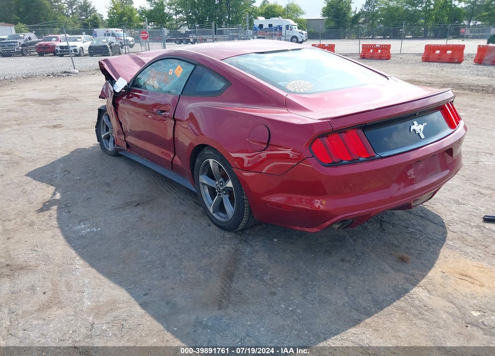 2015 FORD MUSTANG VIN: 1FA6P8AM3F5380779