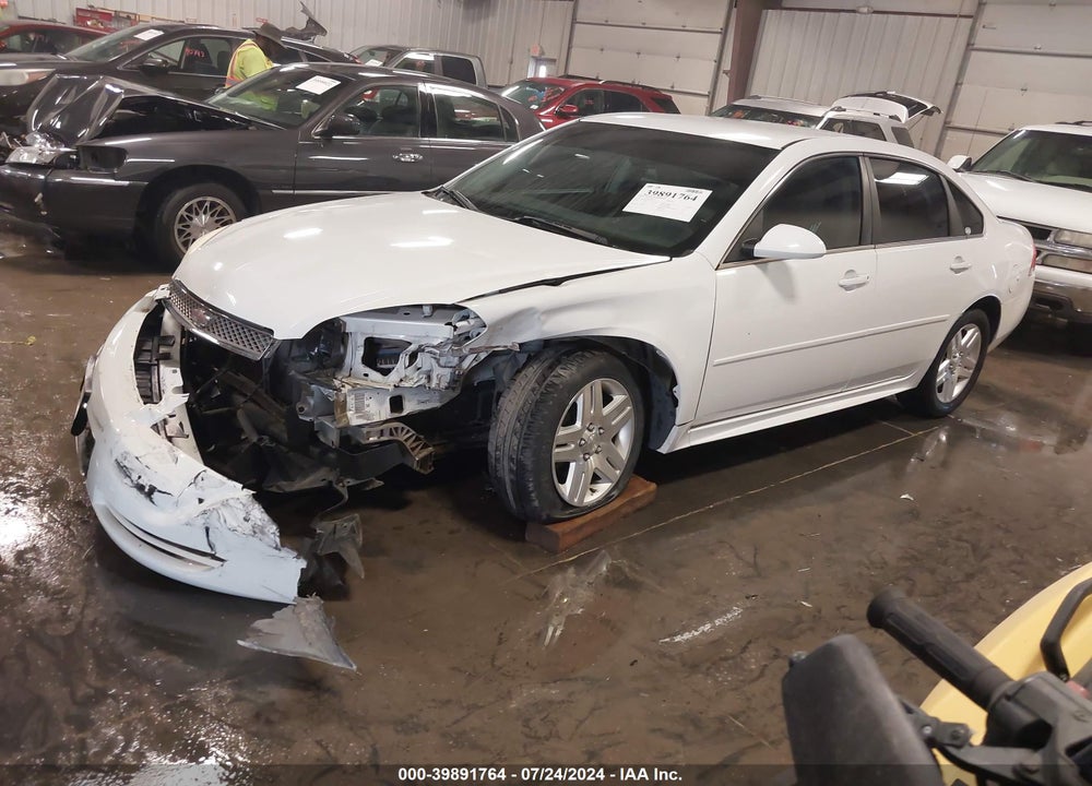 2013 CHEVROLET IMPALA LT VIN: 2G1WG5E39D1160161