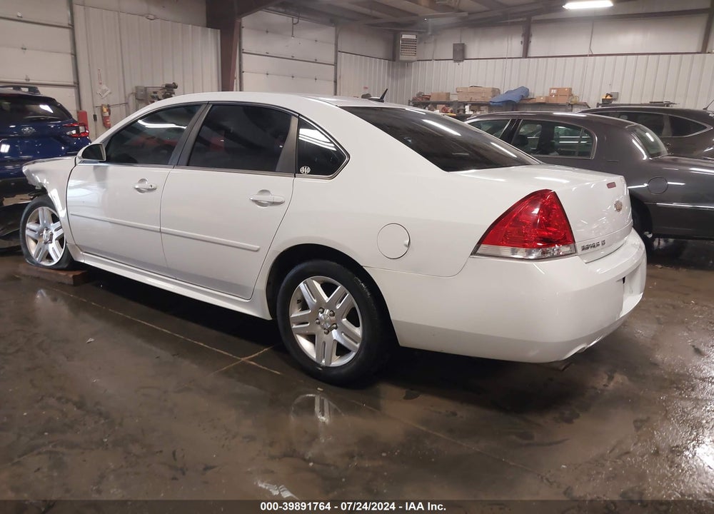 2013 CHEVROLET IMPALA LT VIN: 2G1WG5E39D1160161