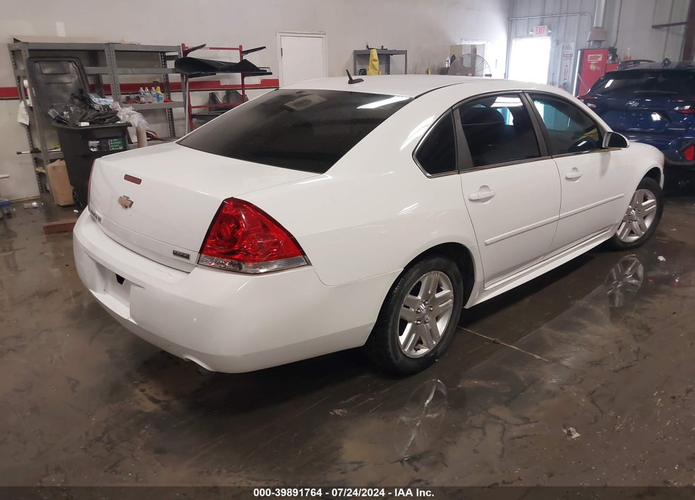 2013 CHEVROLET IMPALA LT VIN: 2G1WG5E39D1160161