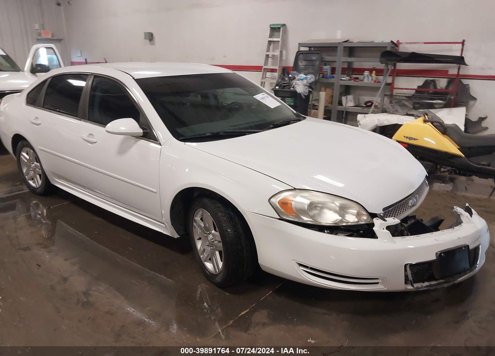 2013 CHEVROLET IMPALA LT VIN: 2G1WG5E39D1160161