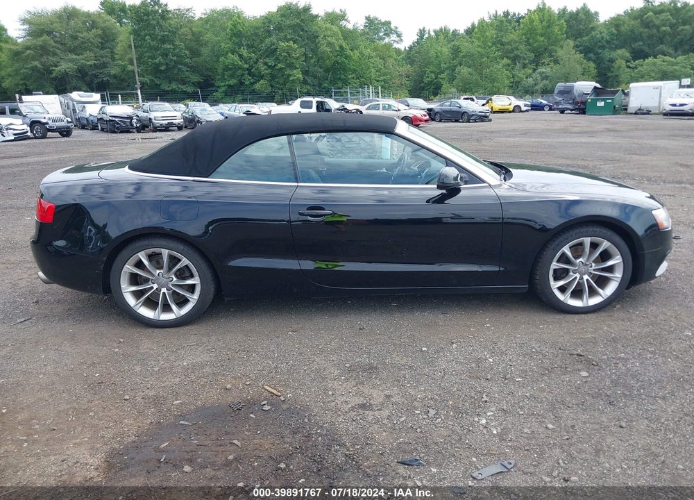 2013 AUDI A5 2.0T PREMIUM VIN: WAULFAFH0DN000875