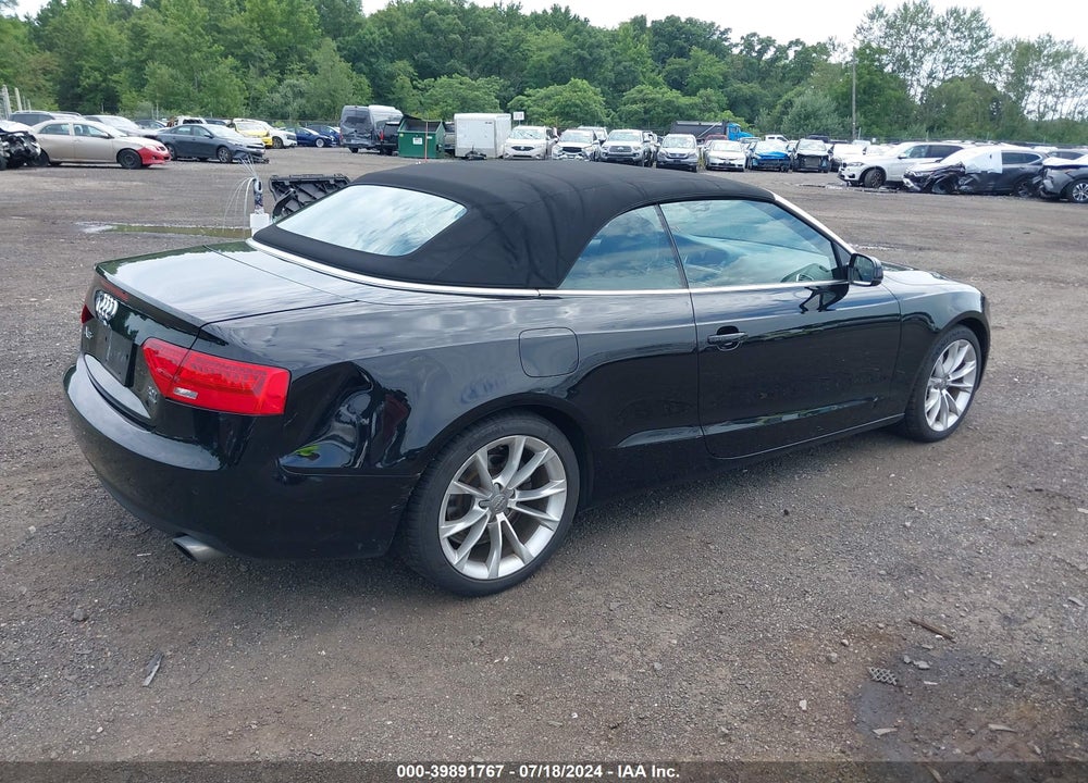 2013 AUDI A5 2.0T PREMIUM VIN: WAULFAFH0DN000875