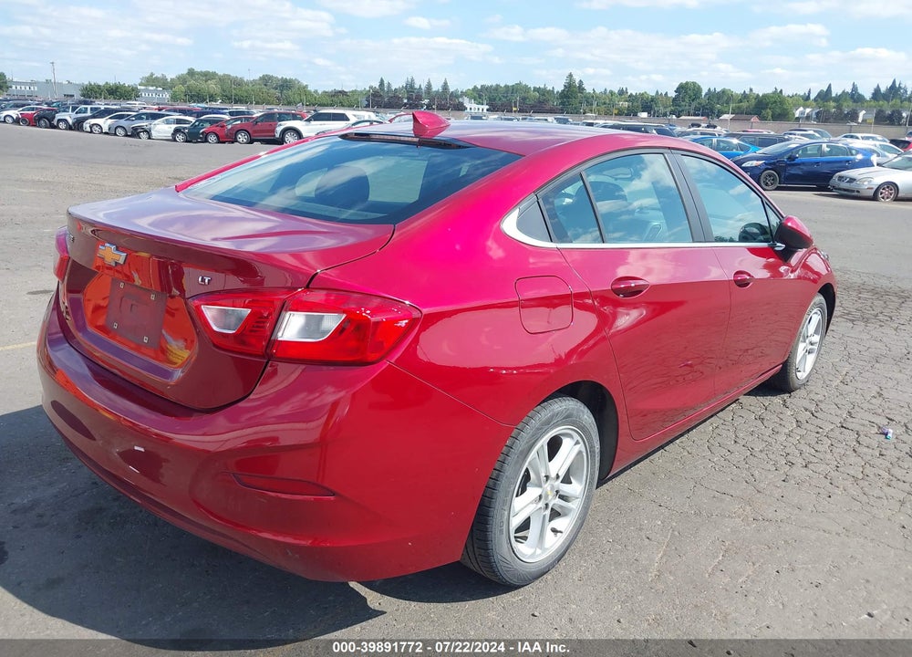 2018 CHEVROLET CRUZE LT AUTO VIN: 1G1BE5SM9J7189451