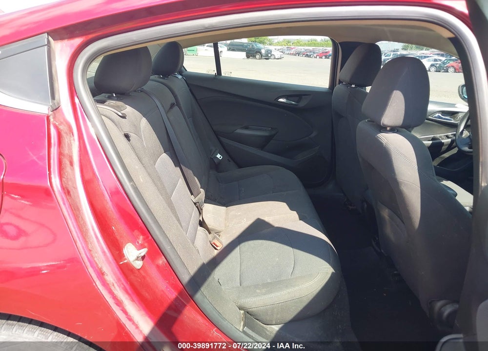 2018 CHEVROLET CRUZE LT AUTO VIN: 1G1BE5SM9J7189451