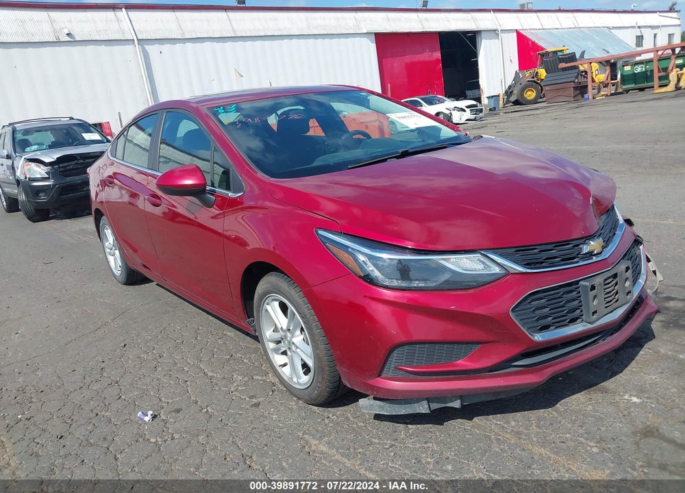 2018 CHEVROLET CRUZE LT AUTO VIN: 1G1BE5SM9J7189451