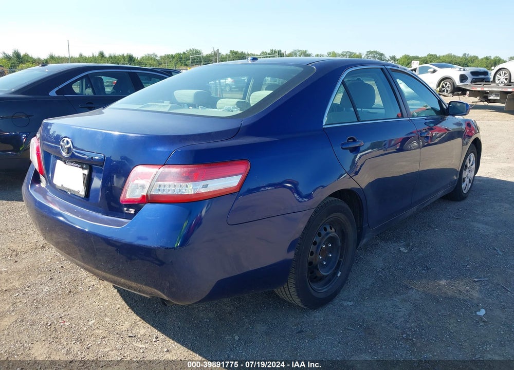 2011 TOYOTA CAMRY LE VIN: 4T1BF3EK6BU752392