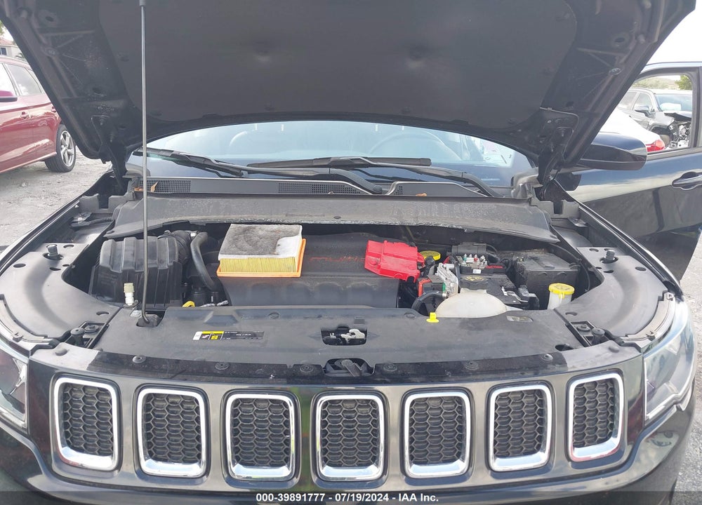 2021 JEEP COMPASS LATITUDE FWD VIN: 3C4NJCBB6MT574016
