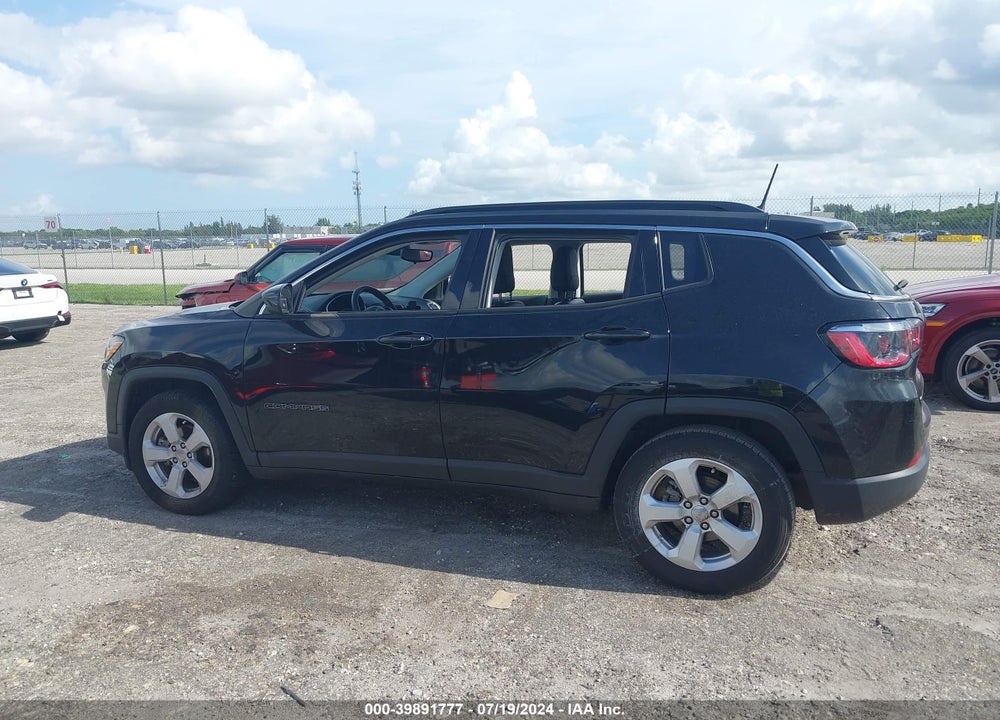 2021 JEEP COMPASS LATITUDE FWD VIN: 3C4NJCBB6MT574016