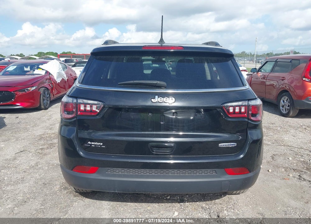 2021 JEEP COMPASS LATITUDE FWD VIN: 3C4NJCBB6MT574016