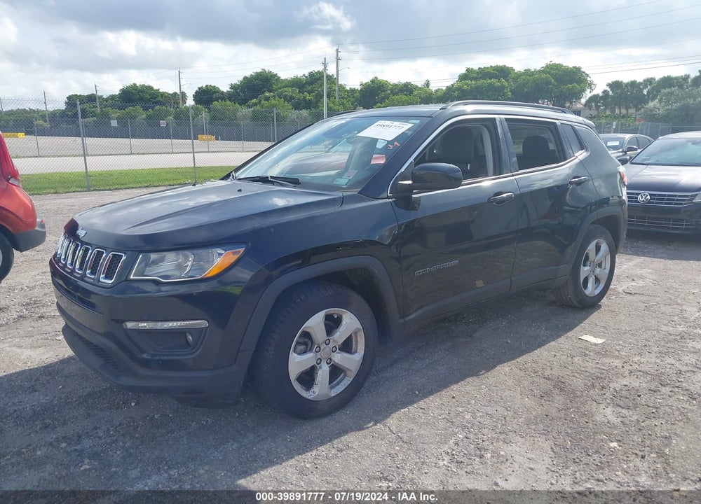 2021 JEEP COMPASS LATITUDE FWD VIN: 3C4NJCBB6MT574016