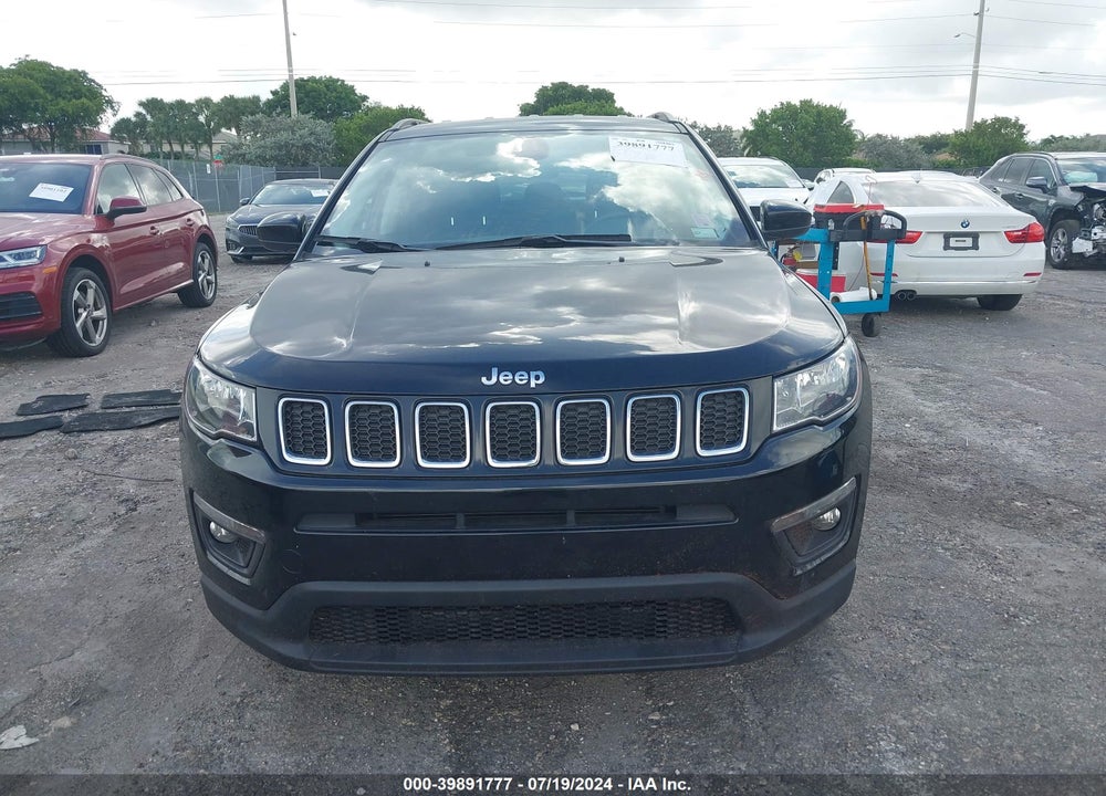 2021 JEEP COMPASS LATITUDE FWD VIN: 3C4NJCBB6MT574016