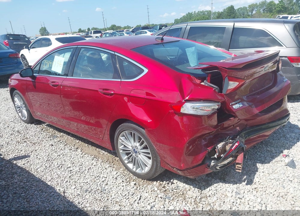 2015 FORD FUSION SE VIN: 3FA6P0H95FR290923