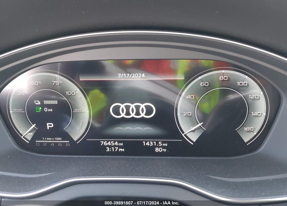 2021 AUDI Q5 PREMIUM PLUS 55 TFSI E QUATTRO S TRONIC VIN: WA1E2AFYXM2019209