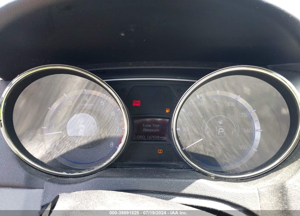 2013 HYUNDAI SONATA GLS VIN: 5NPEB4AC8DH710188