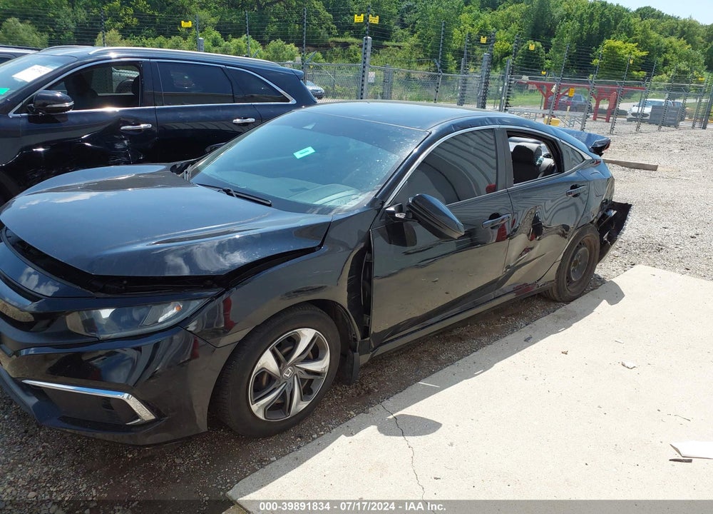 2019 HONDA CIVIC LX VIN: 2HGFC2F60KH552333