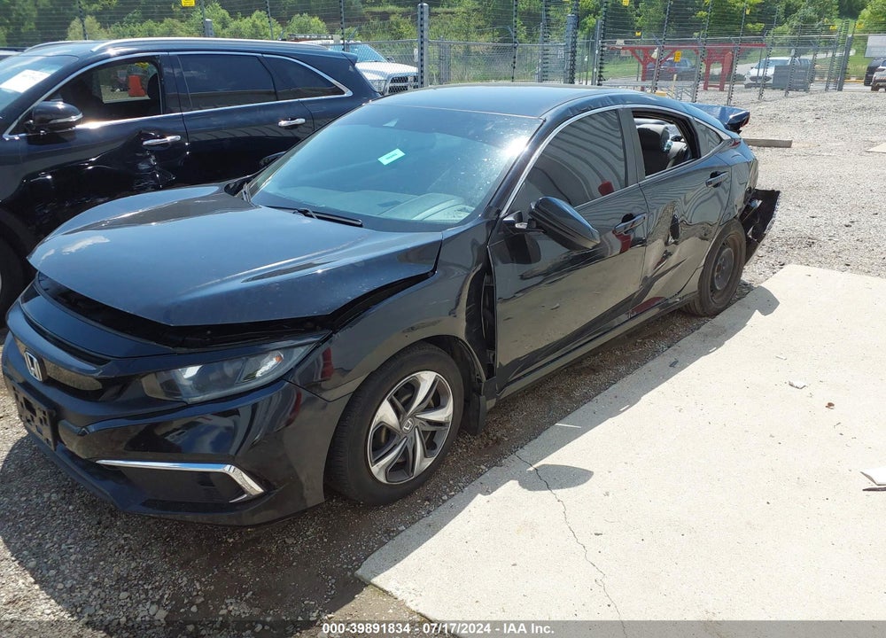 2019 HONDA CIVIC LX VIN: 2HGFC2F60KH552333