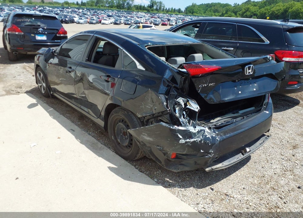 2019 HONDA CIVIC LX VIN: 2HGFC2F60KH552333
