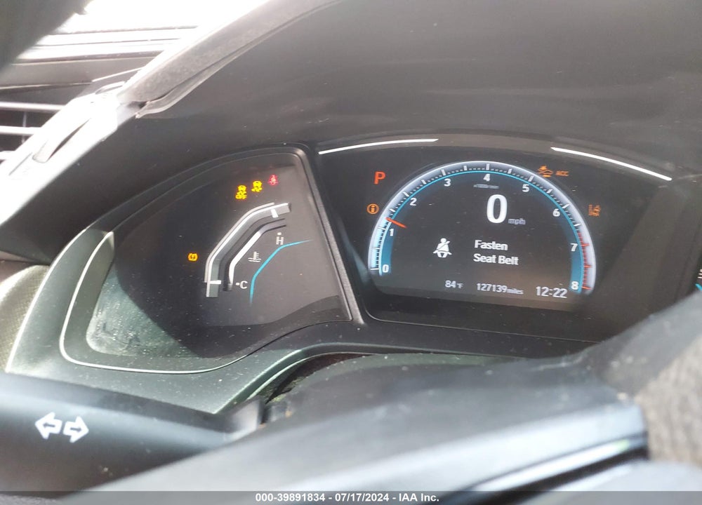 2019 HONDA CIVIC LX VIN: 2HGFC2F60KH552333
