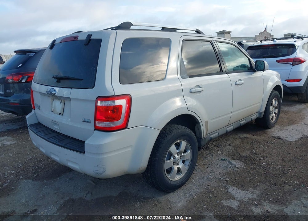 2010 FORD ESCAPE LIMITED VIN: 1FMCU0EG7AKC78113