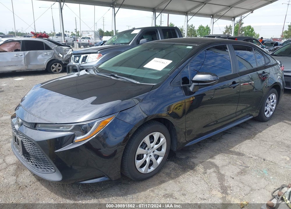 2022 TOYOTA COROLLA LE VIN: 5YFEPMAE5NP274861