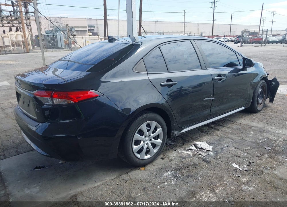 2022 TOYOTA COROLLA LE VIN: 5YFEPMAE5NP274861