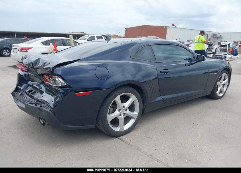 2015 CHEVROLET CAMARO VIN: 2G1FD1E30F9287077